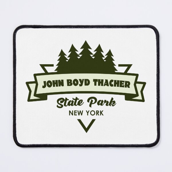 Item preview, John Boyd Thacher State Park New York Trees And Ribbon designed and sold by bivenart.