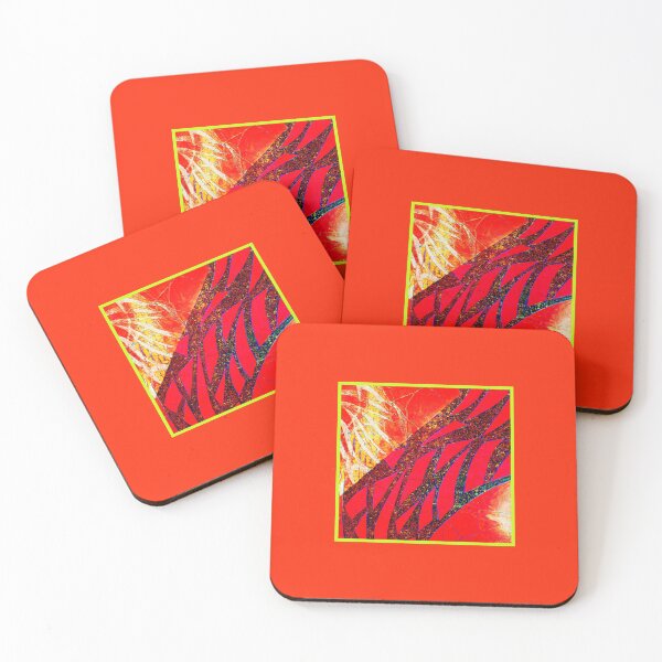 Item preview, Stylish Hot Colors Pattern Artwork Design designed and sold by Health And Fitness Posts e-Store.