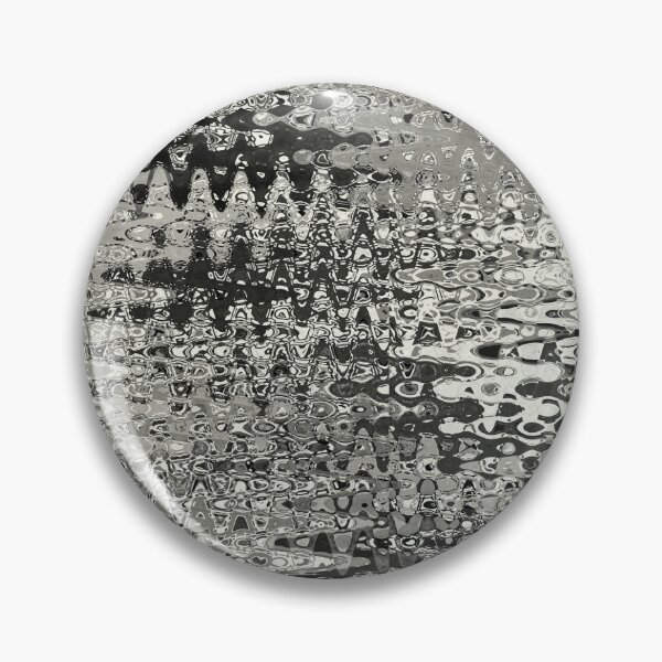 Artikelvorschau, Abstract Water Reflections Pattern in Shades of Grey and Black entworfen und verkauft von Trevor Hirst.