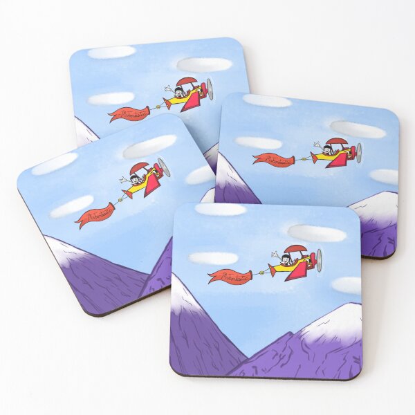 Item preview, Flying Over the Mountain designed and sold by The TOON Store.