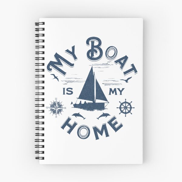 Item preview, My Boat Is My Home designed and sold by Printriff.
