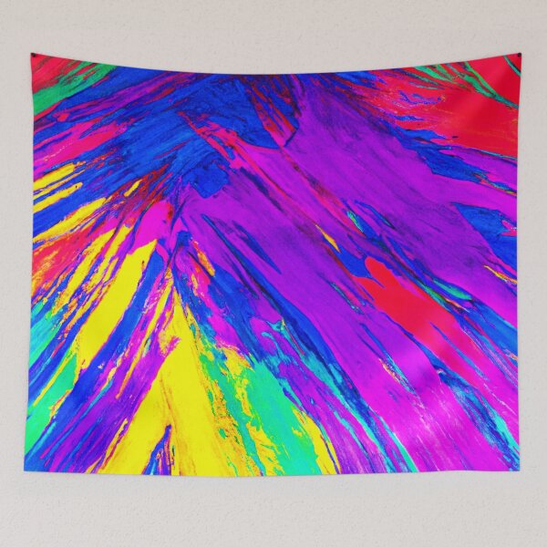 Item preview, Vibrant Colorful Rainbow Pattern Design designed and sold by Health And Fitness Posts e-Store.