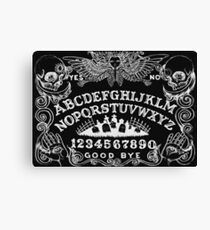 black ouija Canvas Print