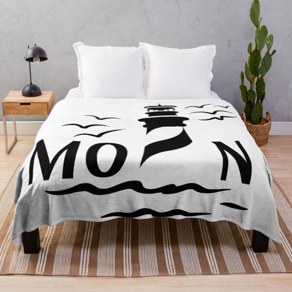 Item preview, Moin with lighthouse - North German greeting designed and sold by Jawoahl.