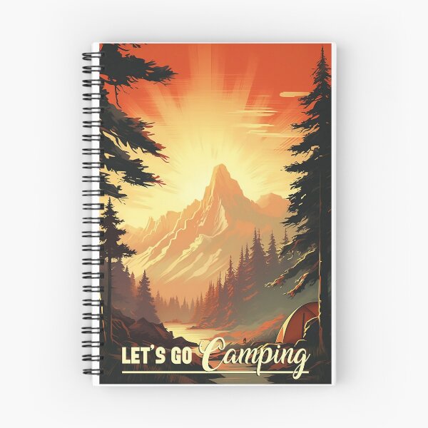 Artikelvorschau, Vintage Camping Reiseposter - Nostalgisches Design für Outdoor-Abenteuer entworfen und verkauft von StrasserArt.