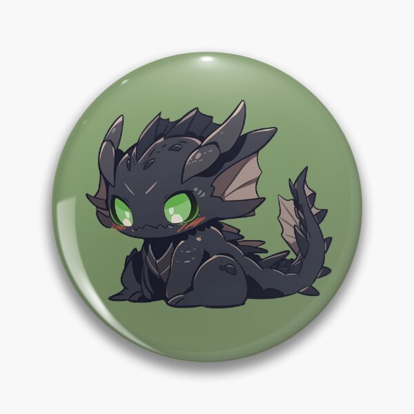 Item preview, Black Dragon cuteAF designed and sold by CuteAFdesigns.