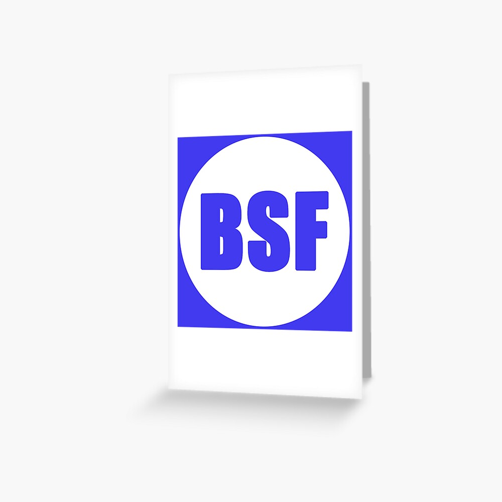 BSF letter logo design in illustration. Vector logo, calligraphy designs  for logo, Poster, Invitation, etc. 16329854 Vector Art at Vecteezy