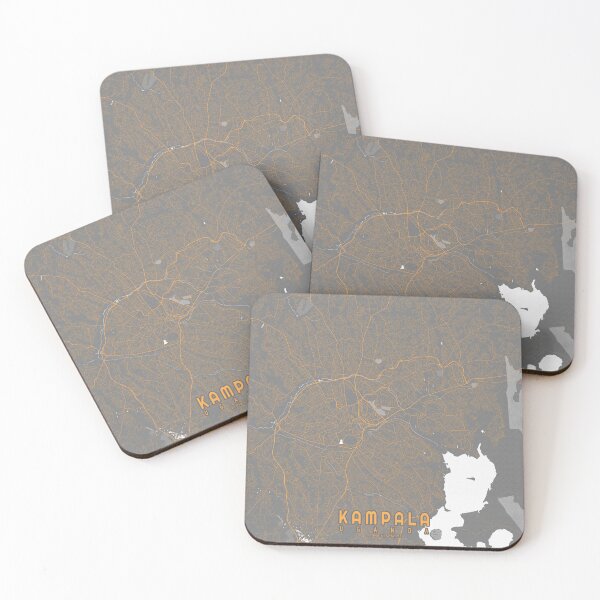 Item preview, Kampala City Map of Uganda - Bauhaus designed and sold by deMAP.