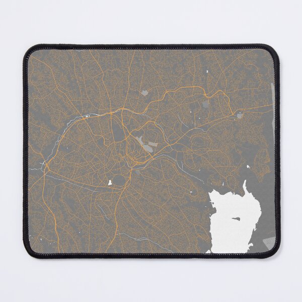 Item preview, Kampala City Map of Uganda - Bauhaus designed and sold by deMAP.
