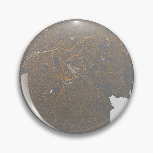 Item preview, Kampala City Map of Uganda - Bauhaus designed and sold by deMAP.