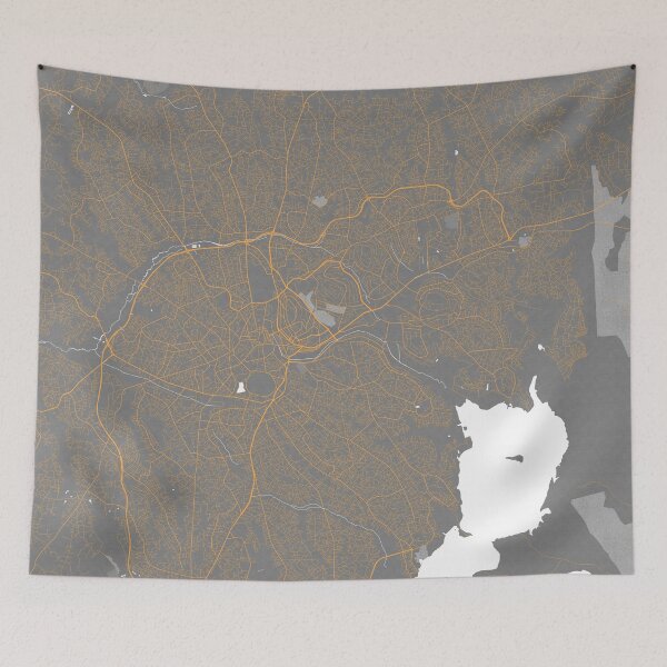 Item preview, Kampala City Map of Uganda - Bauhaus designed and sold by deMAP.