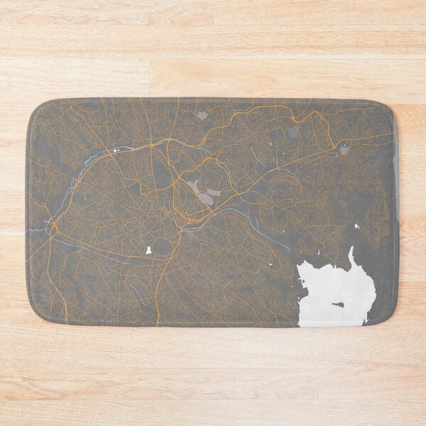 Item preview, Kampala City Map of Uganda - Bauhaus designed and sold by deMAP.