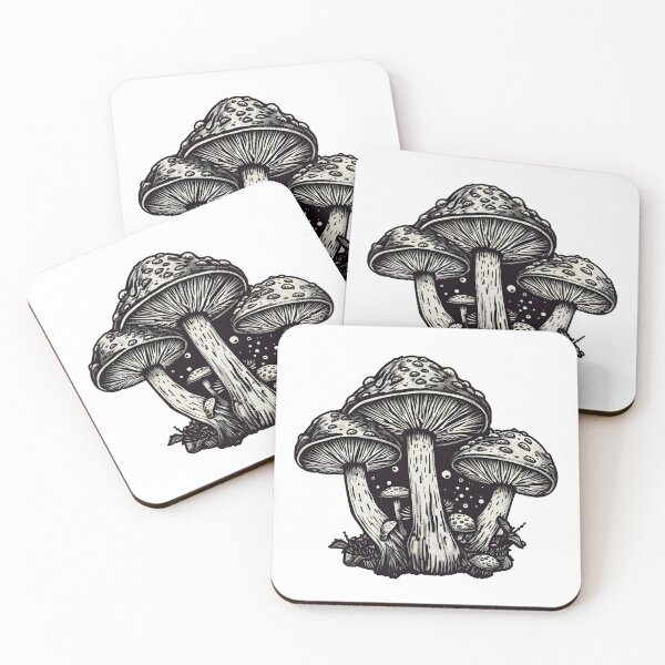 Item preview, Gritty Mushroom designed and sold by The-AI-Artisan.