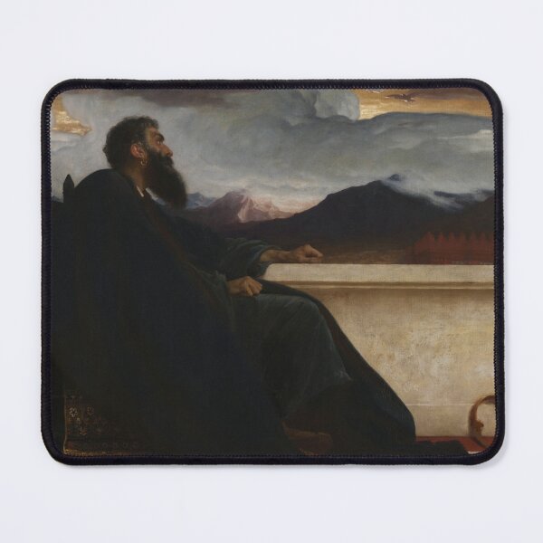 Item preview, David, Psalm 55-6 | Frederic Leighton | 1865 Pre-Raphaelite Biblical Art designed and sold by CJET.
