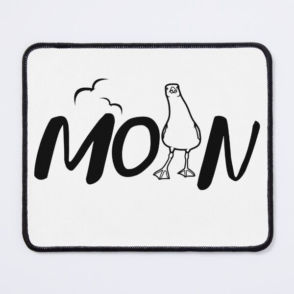 Item preview, Moin with seagulls - North Germany greeting designed and sold by Jawoahl.