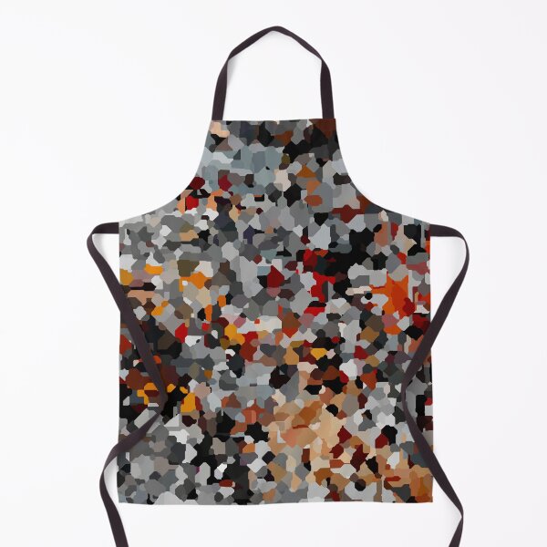 Item preview, Jigsaw Style Pattern in Grey, Red and Amber designed and sold by Trevor Hirst.