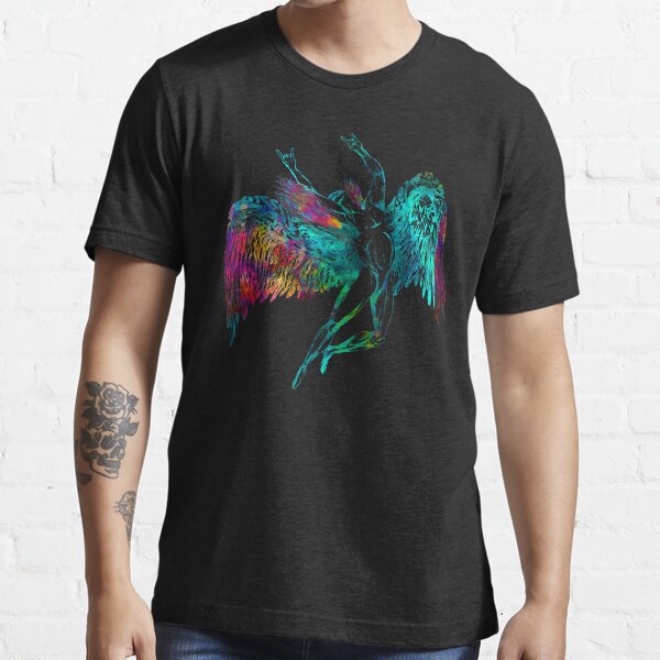 Item preview, ICARUS THROWS THE HORNS - WATERCOLOR ***FAV ICARUS GONE? SEE BELOW*** designed and sold by butterflyscream.