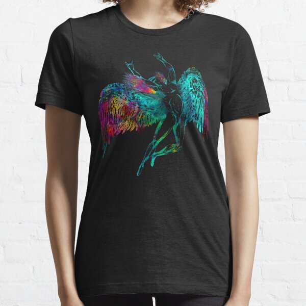Item preview, ICARUS THROWS THE HORNS - WATERCOLOR ***FAV ICARUS GONE? SEE BELOW*** designed and sold by butterflyscream.