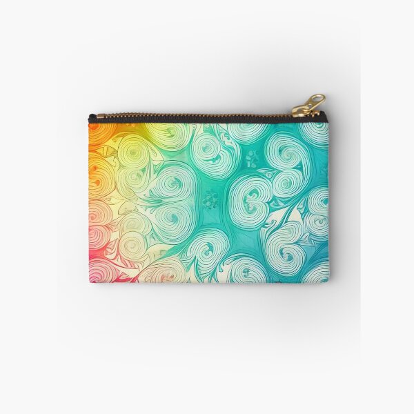 Item preview, Rainbow swirls pattern. Abstract swirls pattern. Vibrant pattern. designed and sold by DO-artbyDeliaO.