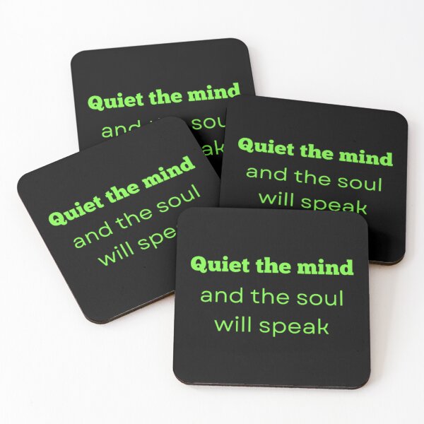 Item preview, Quiet the mind and the soul will speak  designed and sold by TeePassion.
