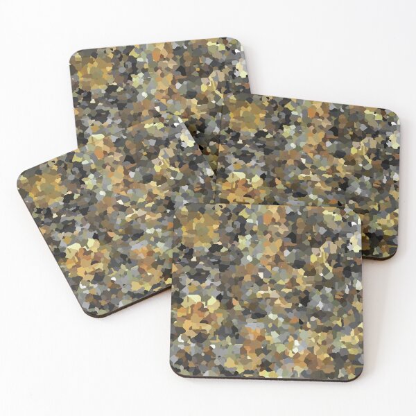 Item preview, Jigsaw Style Pattern in Amber, Creams and Greys designed and sold by Trevor Hirst.