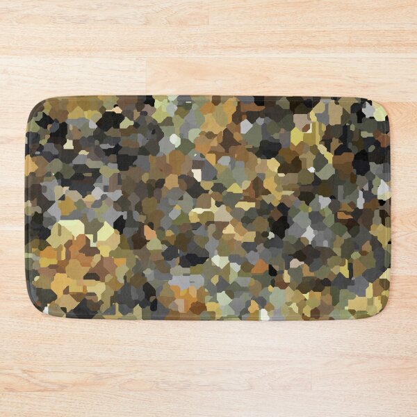 Item preview, Jigsaw Style Pattern in Amber, Creams and Greys designed and sold by Trevor Hirst.
