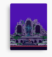 Castlevania 3 intro Canvas Print