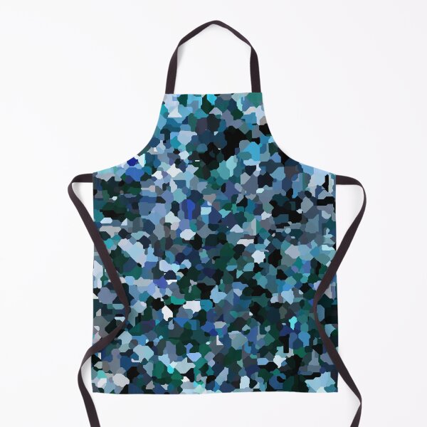 Item preview, Jigsaw Style Pattern in Shades of Blue designed and sold by Trevor Hirst.