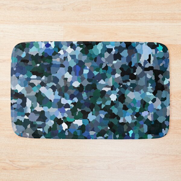 Item preview, Jigsaw Style Pattern in Shades of Blue designed and sold by Trevor Hirst.