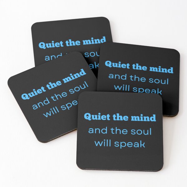 Item preview, Quiet the mind and the soul will speak  designed and sold by TeePassion.