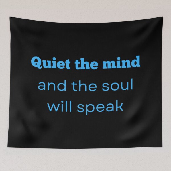 Item preview, Quiet the mind and the soul will speak  designed and sold by TeePassion.