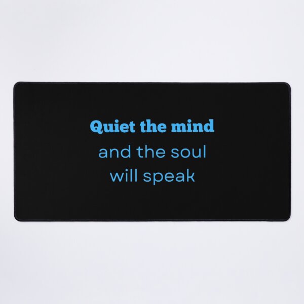 Item preview, Quiet the mind and the soul will speak designed and sold by TeePassion.