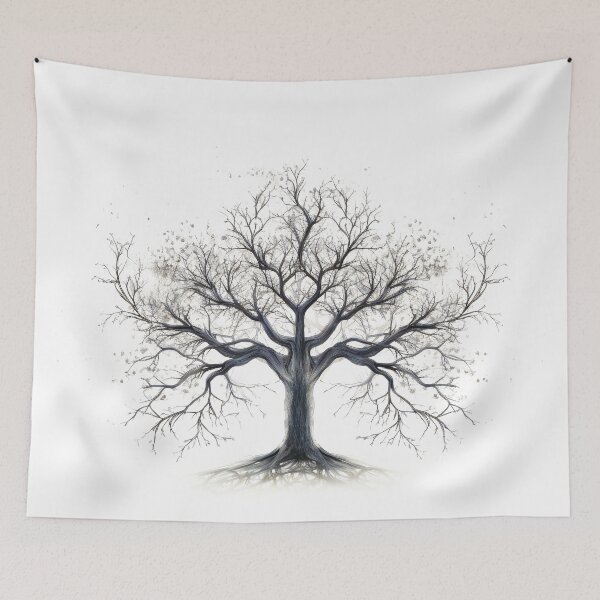 Item preview, Beautiful Stylized Tree Silhouette designed and sold by AdrianGrosu.