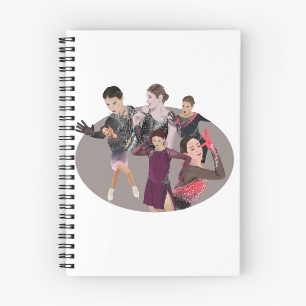 Item preview, Russian Women Figure Skating | Figure Skating Sticker designed and sold by fskatingprints.