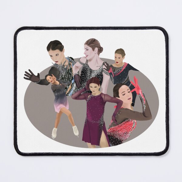 Item preview, Russian Women Figure Skating | Figure Skating Sticker designed and sold by fskatingprints.