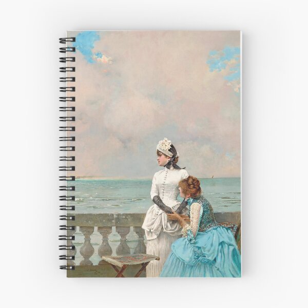 Item preview, Tell Me Everything (Dis Mois Tout) | Vittorio Matteo Corcos | 1883 Italian Fashion Art designed and sold by CJET.