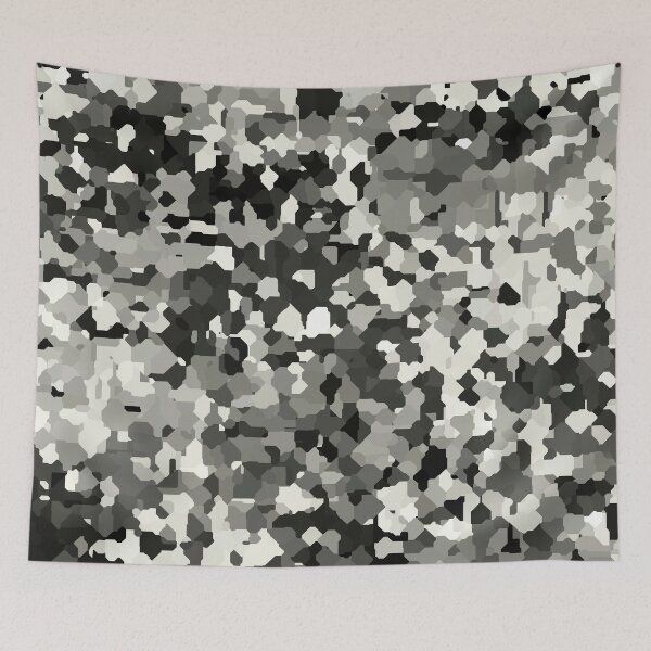 Item preview, Jigsaw Style Pattern in Grey Black and White designed and sold by Trevor Hirst.