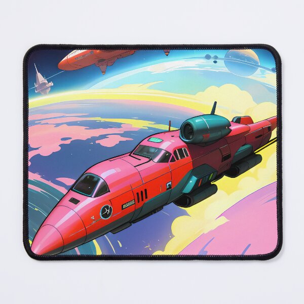 Item preview, Pastel Spaceship designed and sold by toyjesus.