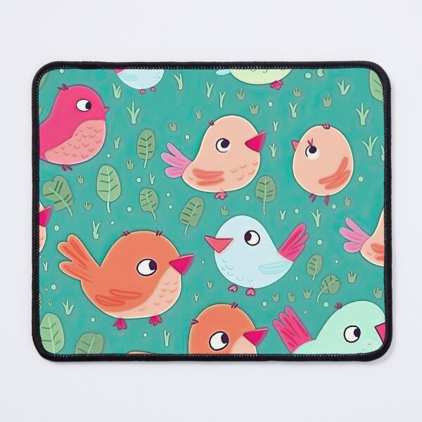Item preview, Sweet birds pattern designed and sold by Pinkbirdie.