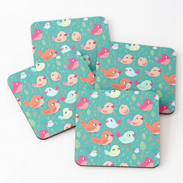 Item preview, Sweet birds pattern designed and sold by Pinkbirdie.