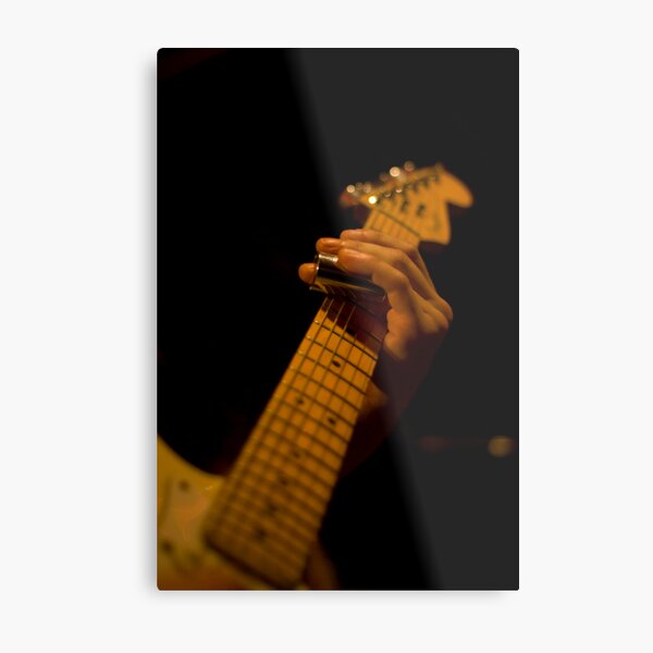 Slide Guitar Metal Print