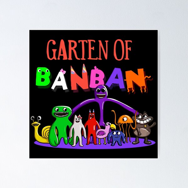 Garten of Banban Characters - Jumbo Josh Fanart Sticker for Sale by  niahupshaws