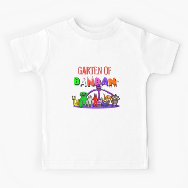 5-9 Years Kids Boys Girls Garden Of Banban T-shirts Printed