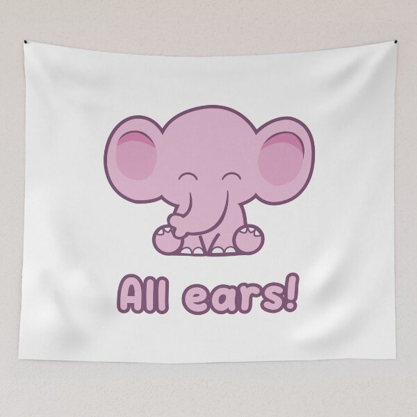 Item preview, All Ears! designed and sold by inksycutsy.