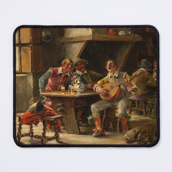 Item preview, Drinking Song | Francisco Domingo Marques | 1890 Spanish Art designed and sold by CJET.