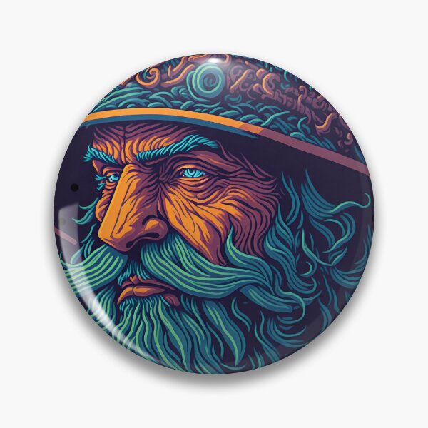 Item preview, Tribal Wizard UV reactive designed and sold by ZenStickConcept.