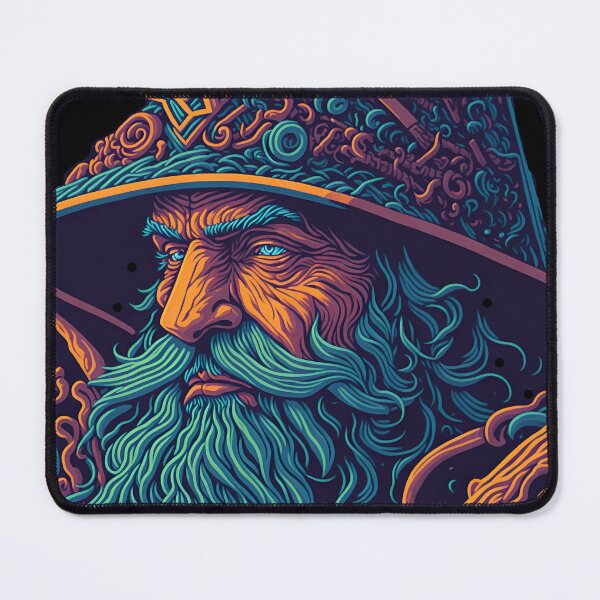 Item preview, Tribal Wizard UV reactive designed and sold by ZenStickConcept.