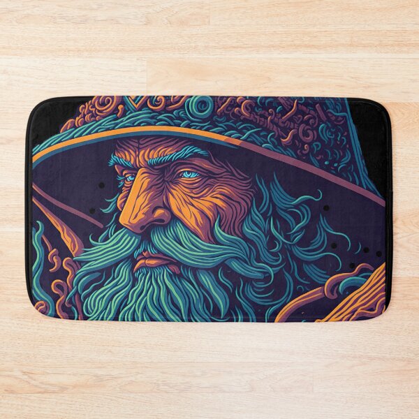 Item preview, Tribal Wizard UV reactive designed and sold by ZenStickConcept.