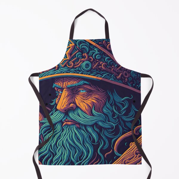 Item preview, Tribal Wizard UV reactive designed and sold by ZenStickConcept.