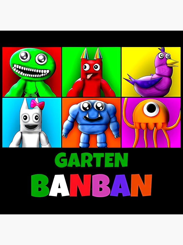 Garten of Banban Characters Jumbo Josh  Art Board Print for Sale